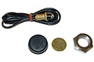 Crown Automotive Horn Button Kit includes button, wire, nut and disc