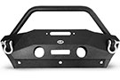 DV8 Hammer Forged Stubby Front Bumper with Skid Plate