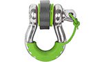 Locking D-Ring Isolator w/ Washer Kit (Fluorescent Green)