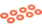 Daystar D-Ring/Shackle Washers (Orange)