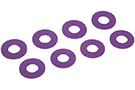 Daystar D-Ring/Shackle Washers (Purple)