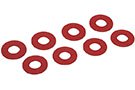 Daystar D-Ring/Shackle Washers (Red)