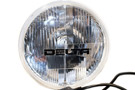 Detla 7-inch Round Euro Headlights for Hummer H2