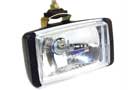 Delta 60H Xenon Fog Light with clear lens in black housing