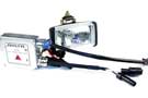 Delta Auxiliary 60H Series HID Driving Light with wiring harness and HID ballast