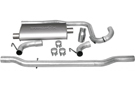 2.25-inch Cat-Back Ultra Flo Exhaust System from DynoMax