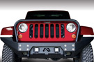 Fab Fours FMJ Full Width Winch Bumper with Grill Guard