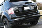 Ford Edge with Black Factory Outlet Rear Bumper Guard