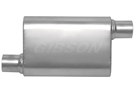 Gibson CFT Superflow Muffler with Offset Inlet and Outlet