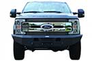 Ford Super Duty sporting a Go Industries winch style replacement bumper