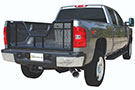 Chevy Silverado with Go Industries Black Painted V-Gate Tailgates