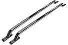 Pair of Go Rhino Stake Pocket Bed Rails in chrome finish