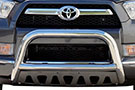 Toyota Equipped with Go Rhino Charger Stainless Steel Bull Bar