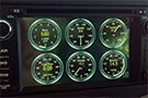 JK1001 displaying customizable digital gauge
