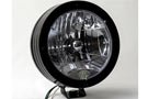 KC HiLiTES Buggy headlight in black stainless steel finish