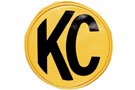 KC 8-inch Round Yellow w/ Black KC Logo Light Cover