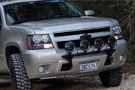 N-Fab Light Bar installed on a Chevy vehicle