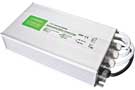 9.75 x 4.5-inch Oracle LED 17A 200W Power Supply in a chrome housing