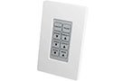 White wireless Oracle ColorSHIFT wall mount controller