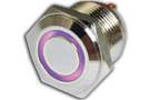 UV/Purple Oracle Flush LED Momentary Switch
