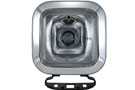 PIAA 410 Intensive Driving Halogen Light's hardened quartz glass lens