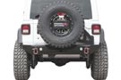Frame Mounted Tire Carrier installed on a Jeep JL