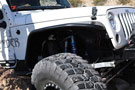 Jeep with black finish Standard-Width Front Crusher Flares