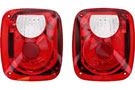 Rampage Tail Light Diamond Brite's red euro-style lens