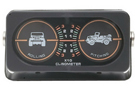 Rampage Jeep Inclinometer with Light