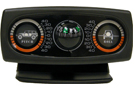 Rampage Jeep Clinometer with Compass