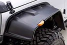 Rampage Flat Style Fender Flare with Black Bolts