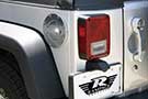 Rampage Fuel Door Cover on Jeep