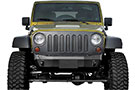 Rigid Shorty Front Bumper on a Jeep JK