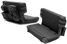 Smittybilt G.E.A.R. Rear Black Seat Covers
