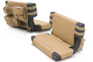 Smittybilt G.E.A.R. Rear Cayote Tan Seat Covers