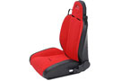 Smittybilt XRC Suspension Seat in black and red