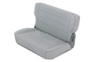 Smittybilt Fold and Tumble Rear Seat in charcoal