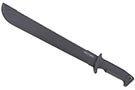 Carbon steel Trail Machete in 18 inch blade
