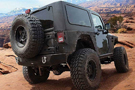 Jeep sporting SRC Pivot HD Tire Carrier