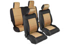 	Smittybilt Neoprene Front & Rear Seat Cover Set in tan