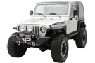 Smittybilt XRC Armor Tube Fenders equipped on Jeep