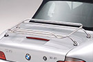 Stainless Steel Deck Rack installed on BMW Z3