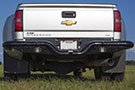 Tough Country Deluxe Rear Bumper on Chevy Truck