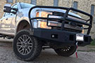 Tough Country Evolution Front Bumper on Ford Truck