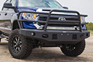 Tough Country Evolution Front Bumper on Toyota Truck