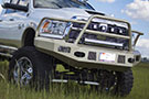 Tough Country Evolution Front Bumper on Dodge Truck