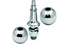 Interchangeable Hitch Ball, 1-inch Shank, 1-7/8-inch & 2-inch Balls 8,000 lbs. Rating