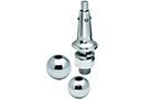 Interchangeable Hitch Ball, 1-inch Shank, 2-inch & 2-5/16-inch Balls, 8,000 lbs. Rating