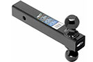 1-7/8-inch & 2-inch Dual Ball Mount in Black Finish