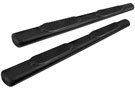 Premium 4-inch Oval Black Nerf Bars